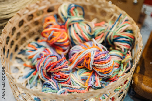colorful thread 