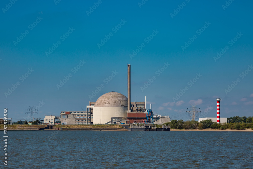 Kernkraftwerk in Stade an der Elbe