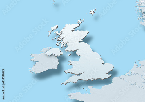 map of great britain.