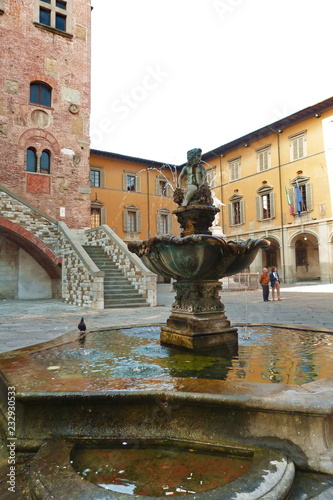 Fountain of Bacchino, Prato, Tuscany, Italy