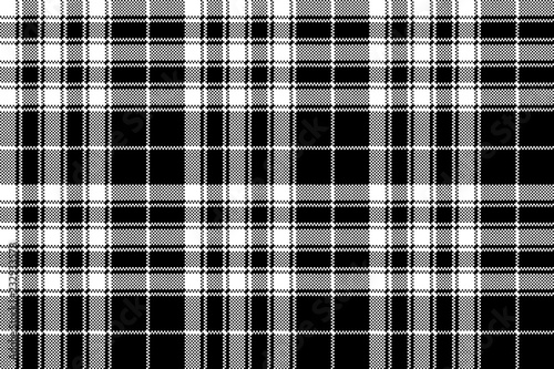 Pride of scotland tartan fabric texture pixel seamless pattern