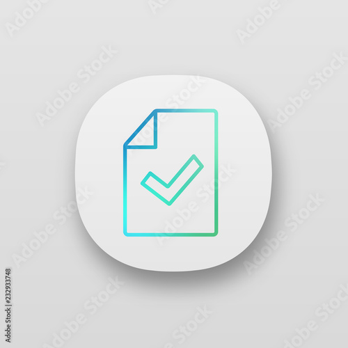 Document verification app icon