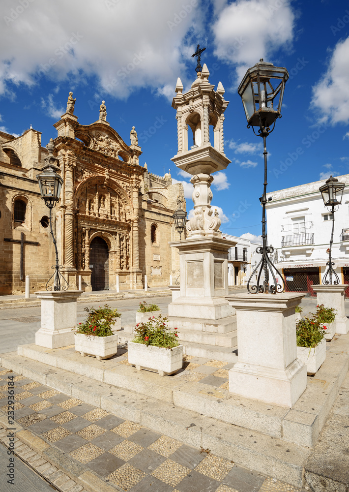 square of Puerto Santa Maria,Andalusia,Spain