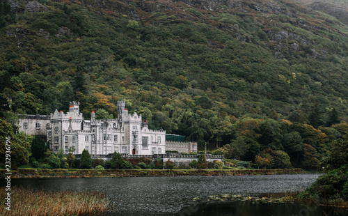 Kylemore Abbey, County Galway, Ireland.