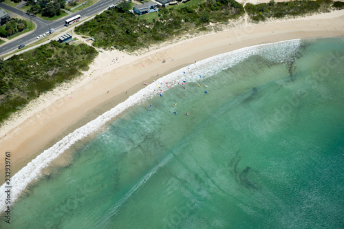 Aerial Images taken of Southern New South Wales Coastline. photo