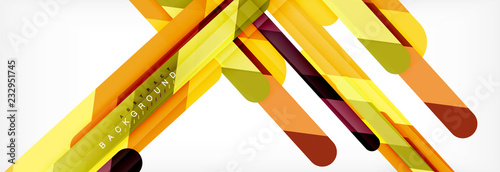 Abstract colorful lines, modern geometric background design