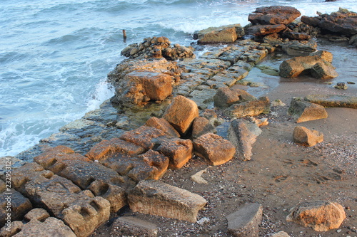 Soli Pompeiopolis Ancient Harbor in Mersin İn Turkey photo