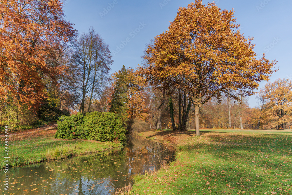 Fürst Pückler Park in Bad Muskau - Fall Impressions