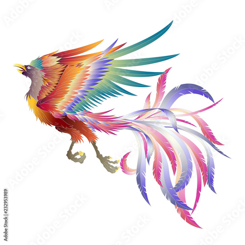 鳳凰のイラスト