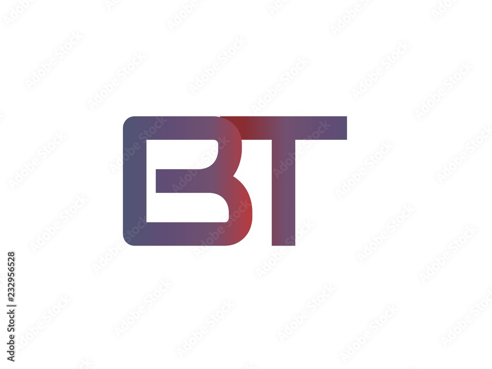 BT Initial Logo for your startup venture BT Initial Logo for your startup venture