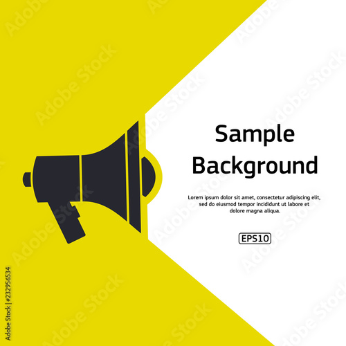 Mouthpiece with sample text