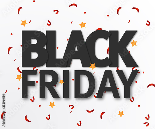 Black Friday Konfetii