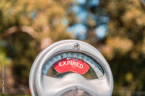 Vintage Australian parking meter