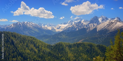 Spring in mountains