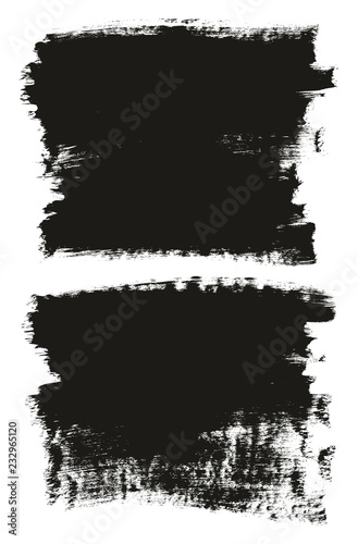 Calligraphy Paint Brush Background High Detail Abstract Vector Background Set 124