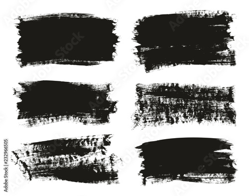 Calligraphy Paint Brush Background High Detail Abstract Vector Background Set 102