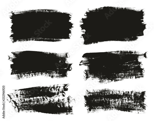 Calligraphy Paint Brush Background High Detail Abstract Vector Background Set 98