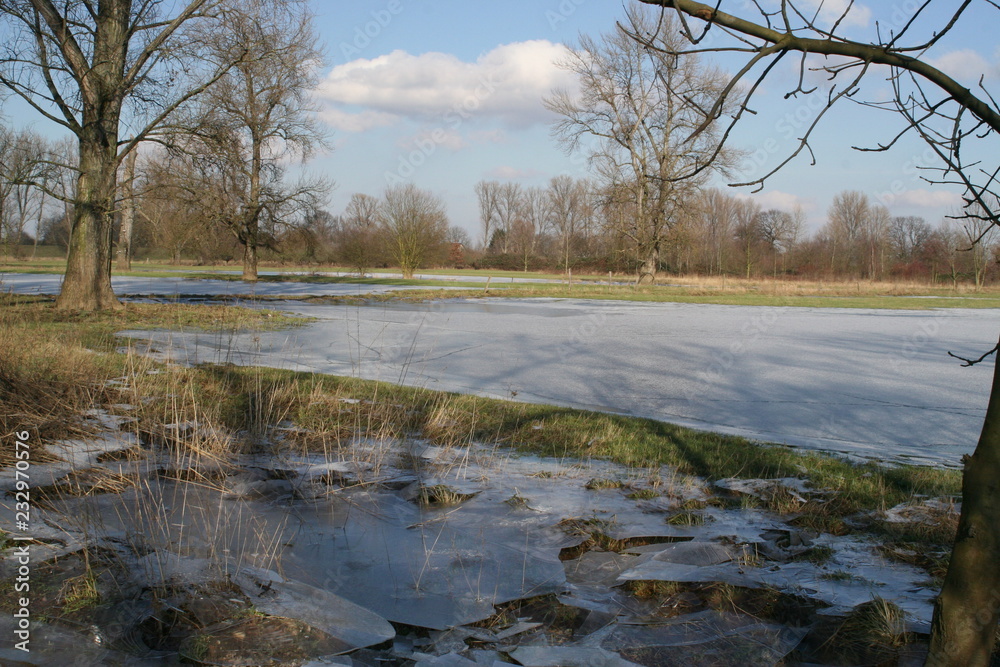 Winter in der Siegaue Winter in der Siegaue