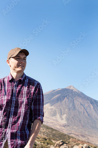 Portrait of man