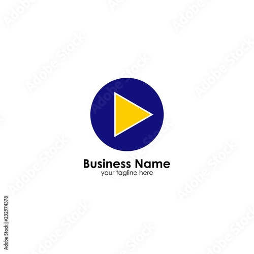 play logo template