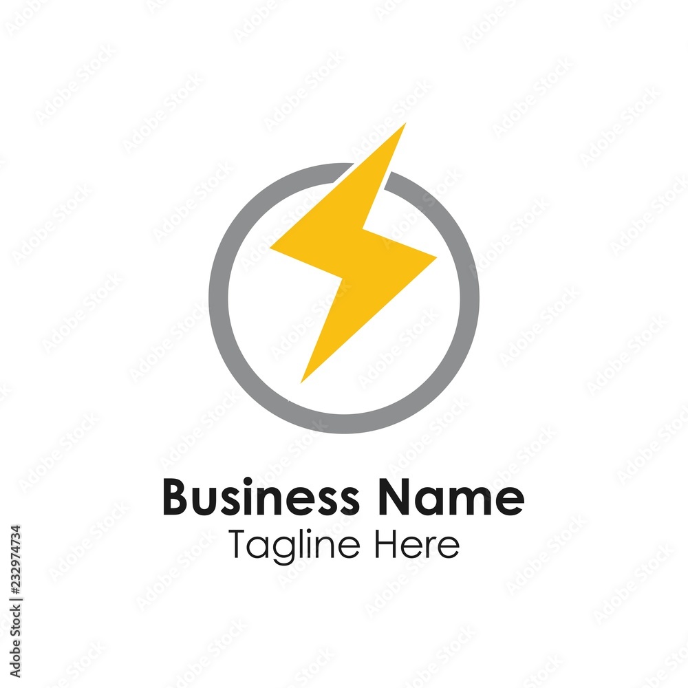 energy logo template