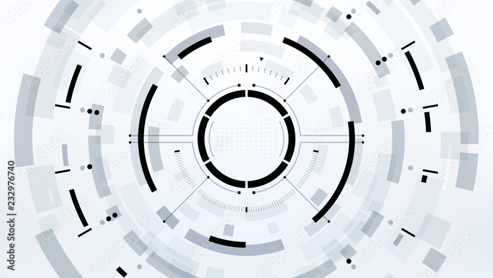 Futuristic Technology Abstract Background. Vector Modern Hi-Tech Wallpaper Futuristic Technology Abstract Background. Vector Modern Hi-Tech Wallpaper