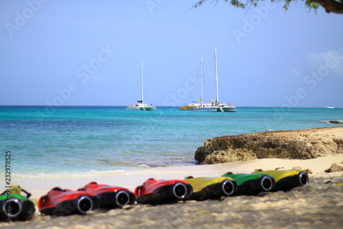 Aruba, Caribbean sea