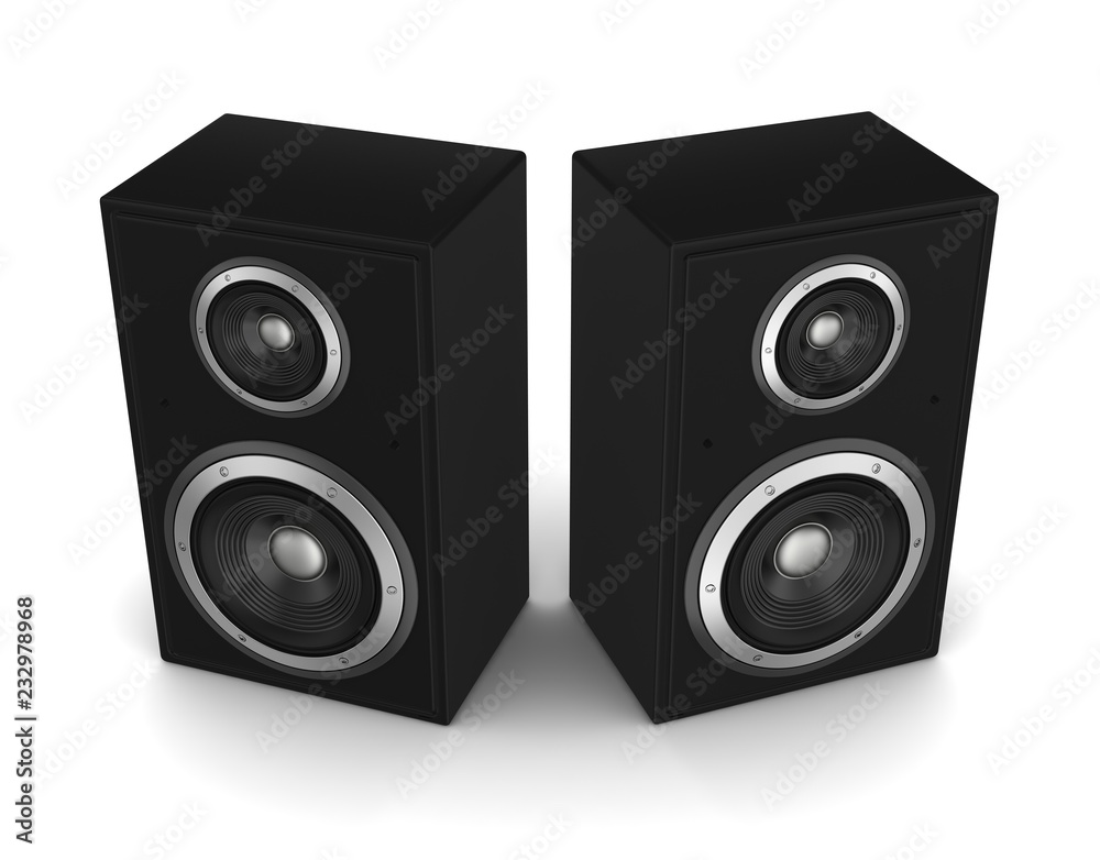 speaker concept 3d illustration speaker concept 3d illustration
