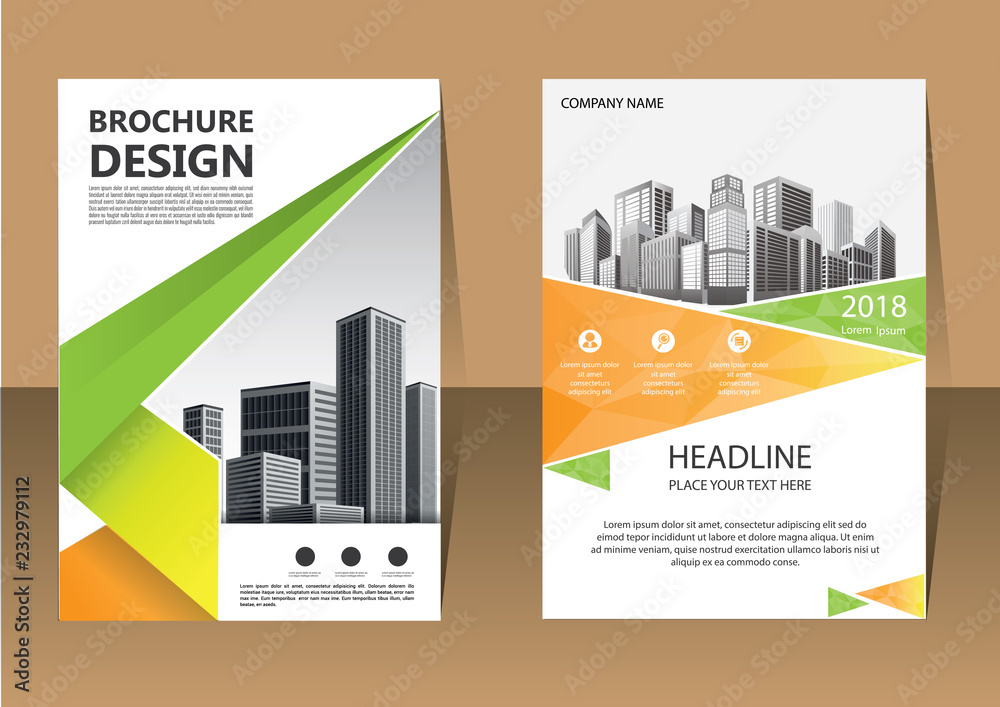 Business abstract vector template. Brochure design, cover modern layout, annual report, poster, flyer in A4 with colorful triangles, geometric shapes for tech, science, market with light background Business abstract vector template. Brochure design, cover modern layout, annual report, poster, flyer in A4 with colorful triangles, geometric shapes for tech, science, market with light background
