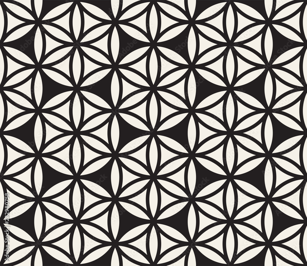 Vector seamless pattern. Modern stylish abstract texture. Repeating geometric tiles Vector seamless pattern. Modern stylish abstract texture. Repeating geometric tiles
