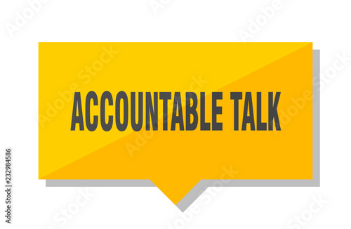 accountable talk price tag