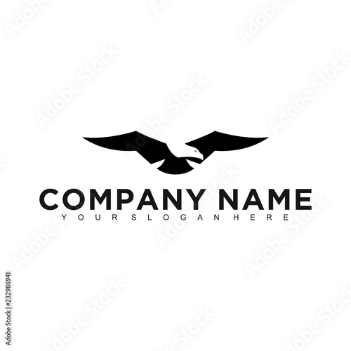 Eagle, falcon, bird logo design, Modern Template, Icon Vector