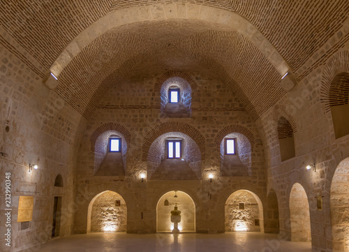 Midyat, Turkey - few kilometers away from Midyat, the Mor Gabriel Monastery is one of the best preserved examples of Syriac Orthodox monastery in the world photo