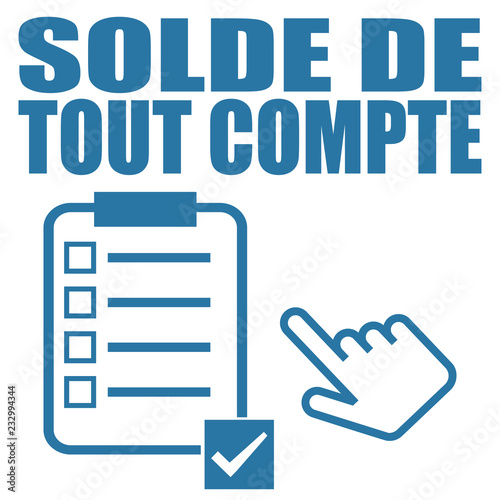 Logo solde de tout compte.