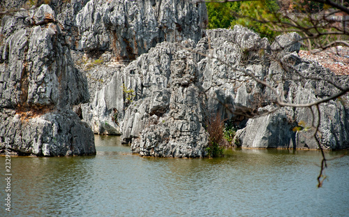 stone forest lake