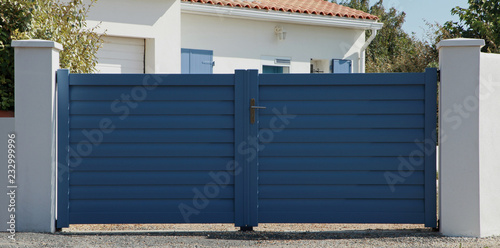 Canvas Print Portail d'une maison