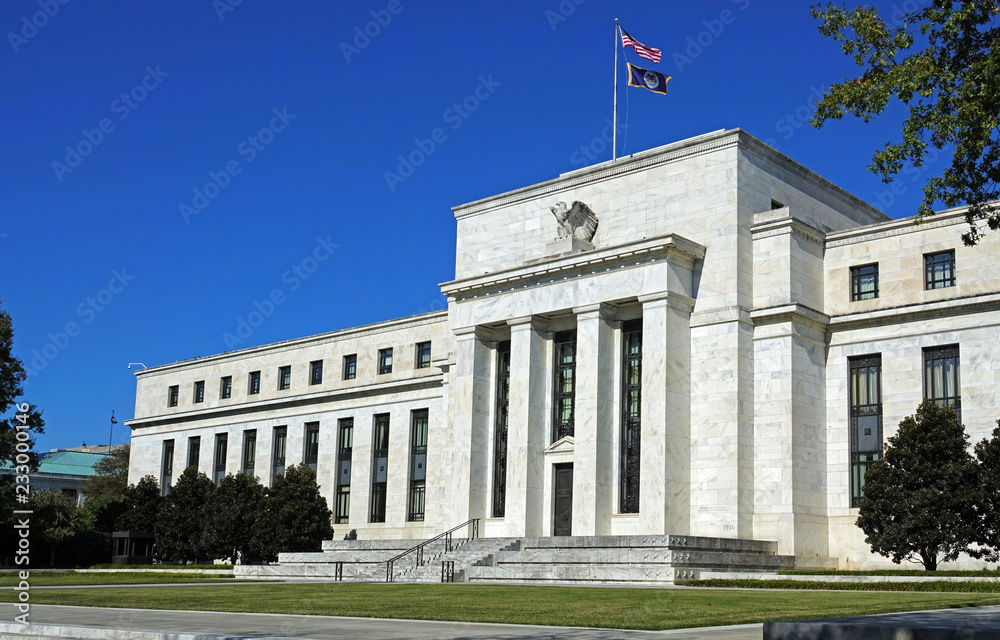 Fototapeta premium Federal Reserve in washington dc