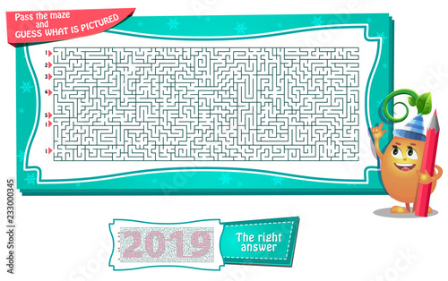 maze  what is pictured new year