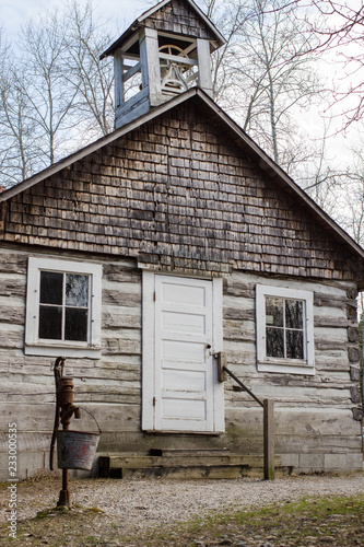 Принти на полотні Historic One Room Pioneer Schoolhouse