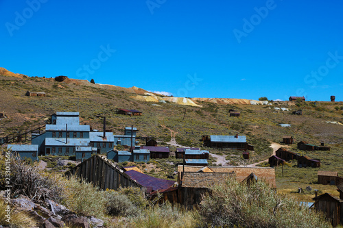 Abandoned gold processing plant, Bodie, Ghost Town, California.