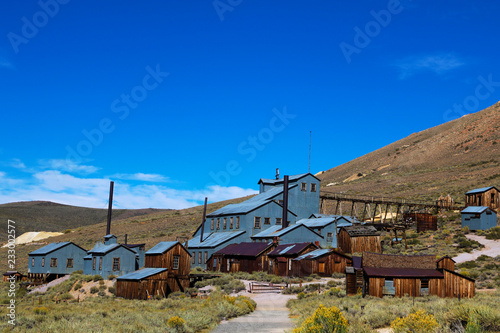 Bodie is a ghost town in the Bodie Hills east of the Sierra Nevada