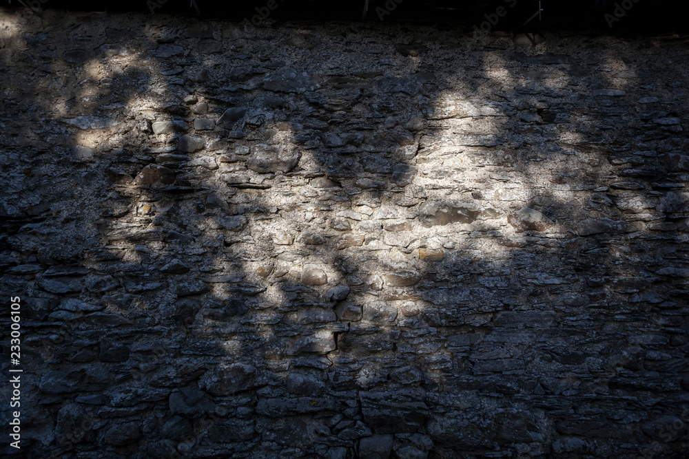 Obraz premium Dry Stone Wall Backgroud