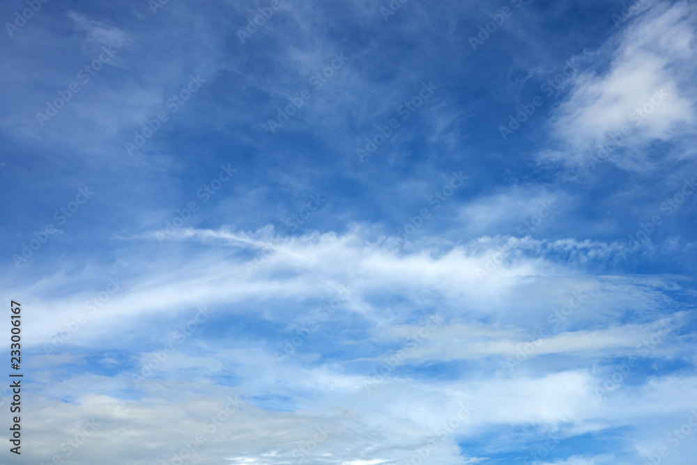 blue sky and cloud