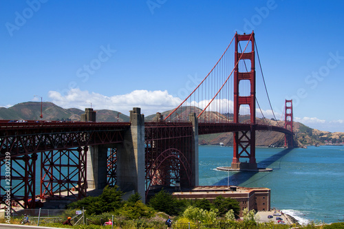 View to Golden Gate bridge