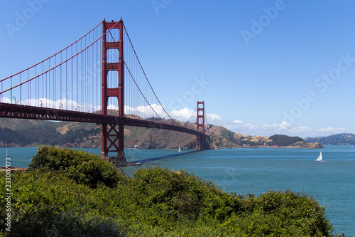 View to Golden Gate bridge