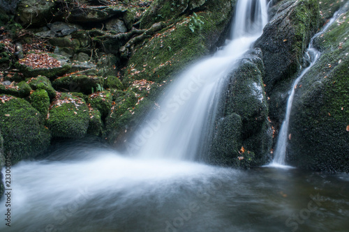 Waterfall In English Lake District - Stock Ghyll Force