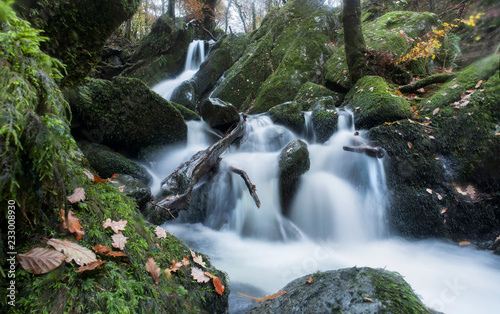 Waterfall In English Lake District - Stock Ghyll Force photo