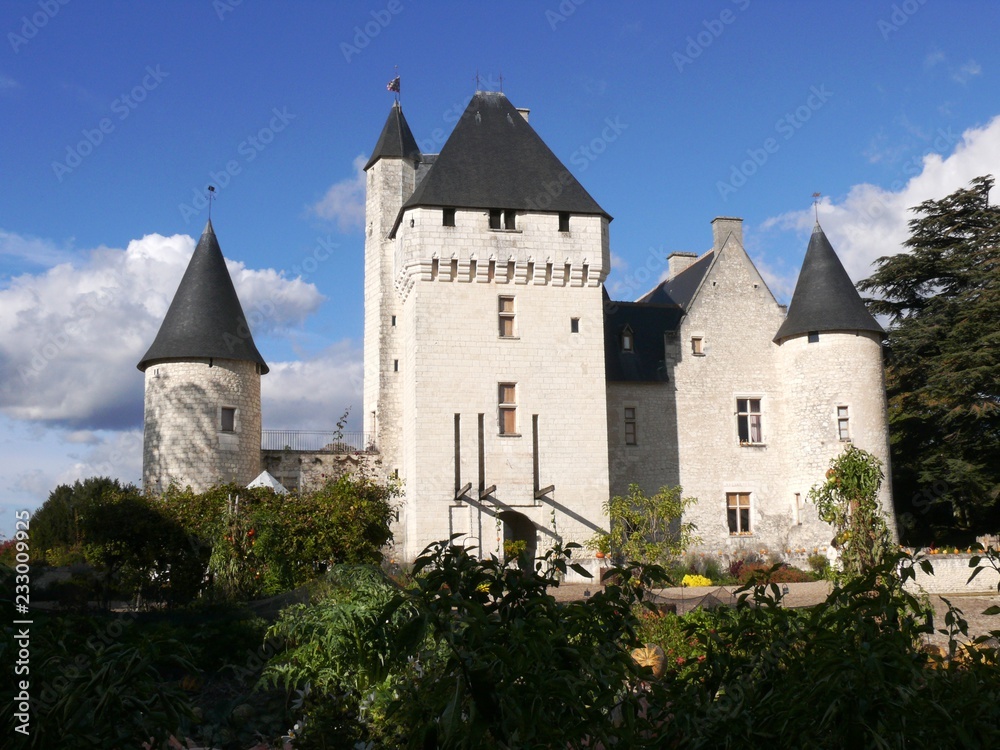 Chateau du Rivau près de Chinon en Indre et Loire. France