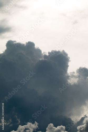 Storm clouds as abstract background