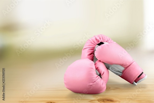 Pink boxing glove pink breast cancer sports glove boxing glove